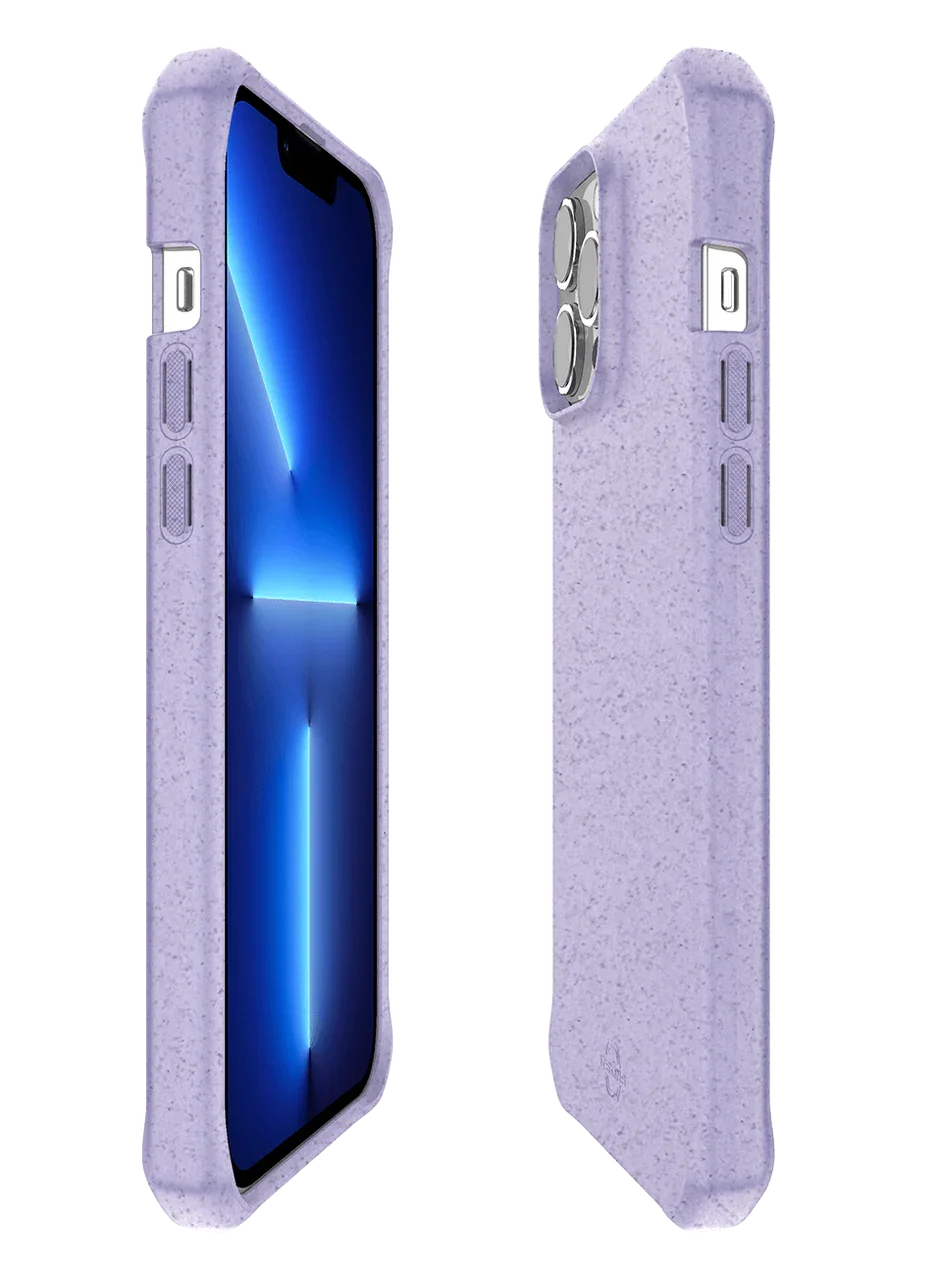 Itskins Feroniabio Terra iPhone 13 Pro Cover - Light Purple - Tashqila Itskins Feroniabio Terra iPhone 13 Pro Cover - Light Purple - Tashqila